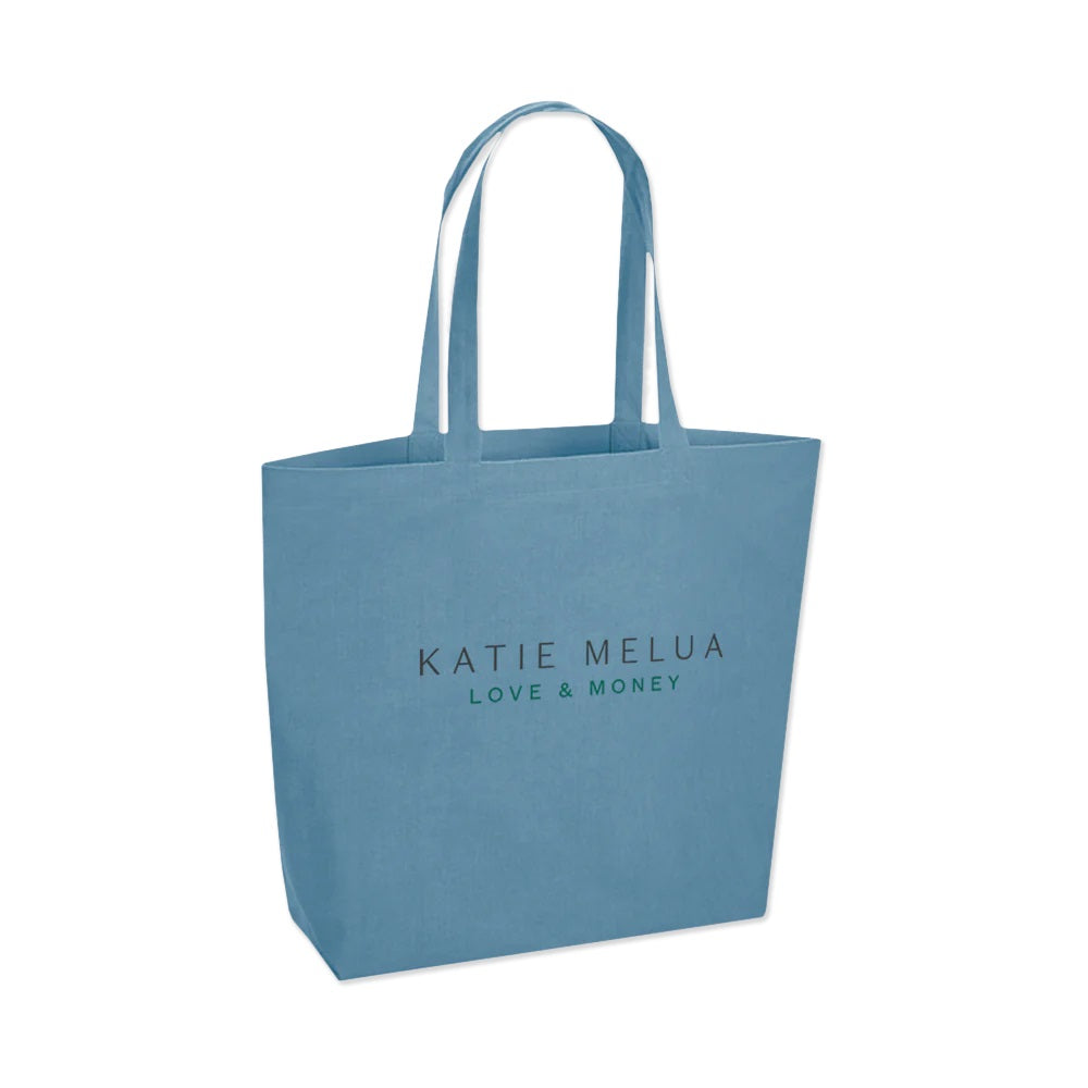 Love and Money Dark Turquoise Tote